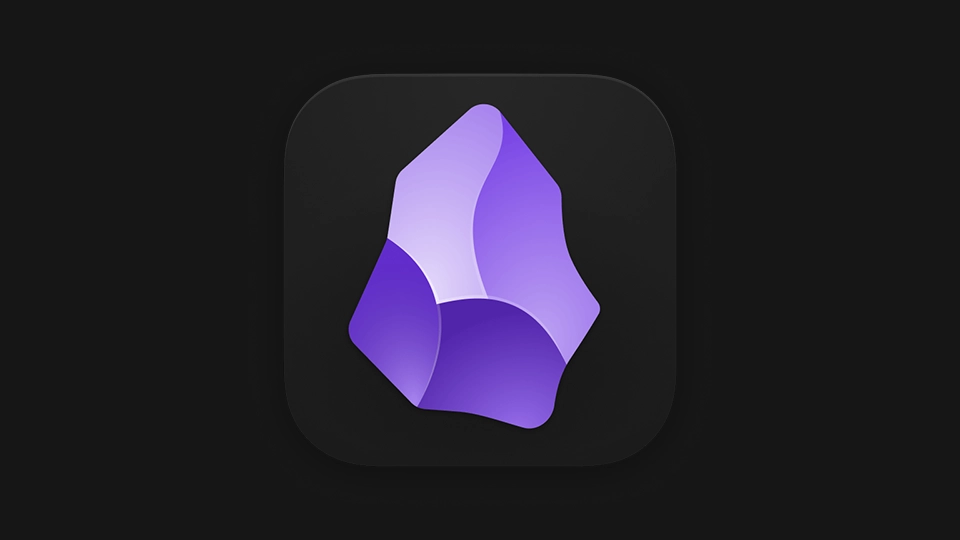 Obsidian graph view and markdown notes interface preview