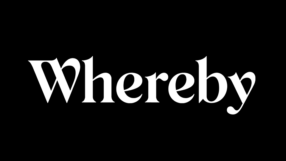 Whereby browser-based video meeting room interface preview